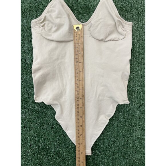 Mirity Body Compression Leotard White Cream Sleeveless Stretch NWT Size 2XL - Picture 11 of 13